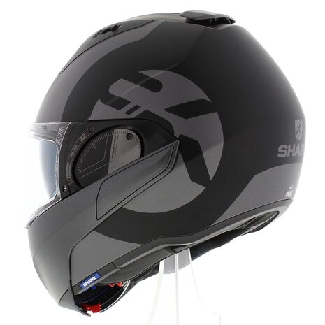 Shark Evo ES Kedje Matt Black Anthracite KAK - Size XS