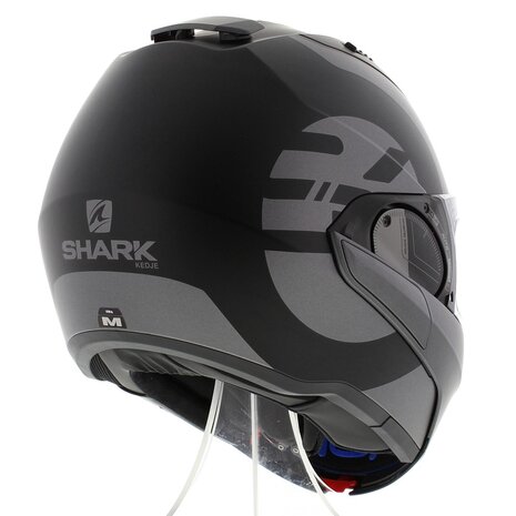 Shark Evo ES Kedje Matt Black Anthracite KAK - Size XS