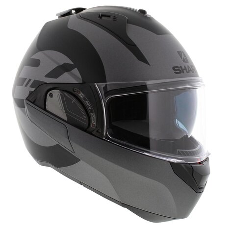 Shark Evo ES Kedje Matt Black Anthracite KAK - Size XS