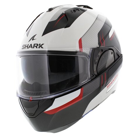 Shark EVO ES Kryd White Black Red