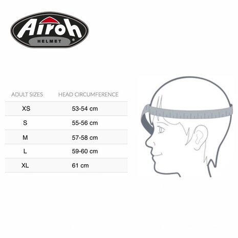 Airoh Aviator Ace Helmet Amaze matt black orange - Size S