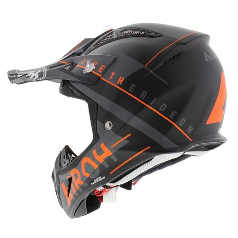 Airoh Aviator Ace Helmet Amaze matt black orange
