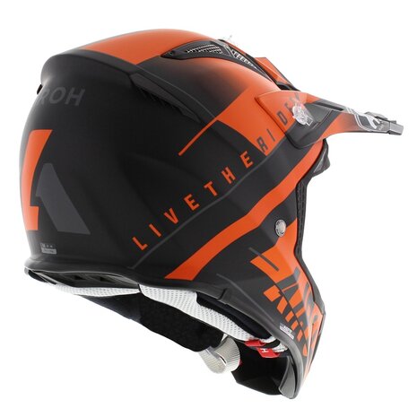 Airoh Aviator Ace Helmet Amaze matt black orange