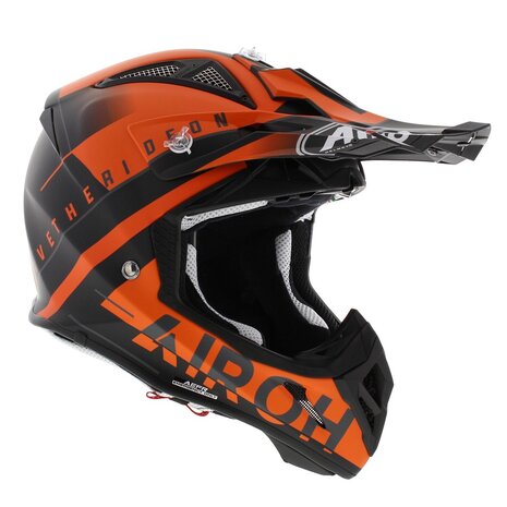 Airoh Aviator Ace Helmet Amaze matt black orange