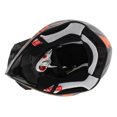 Airoh Aviator Ace Helmet Amaze matt black orange