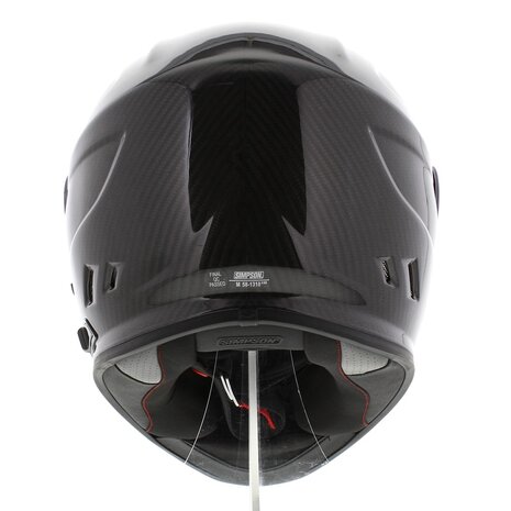 Simpson Venom Carbon Motorcycle Helmet