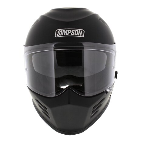Simpson Venom Motorcycle Helmet matt black