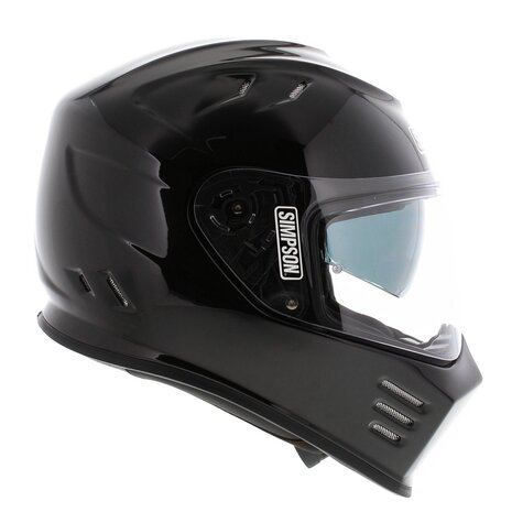 Simpson Venom Motorcycle Helmet gloss black