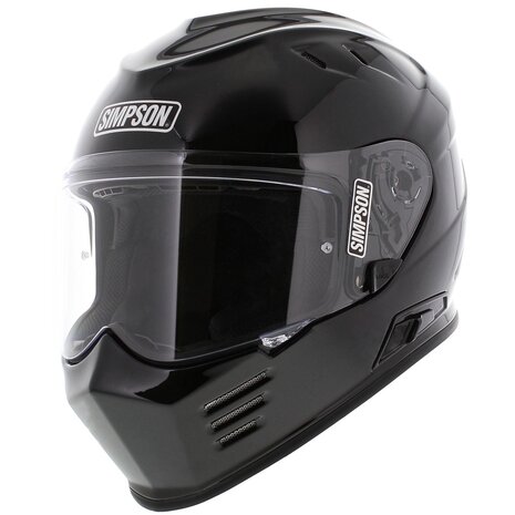Simpson Venom Motorcycle Helmet gloss black