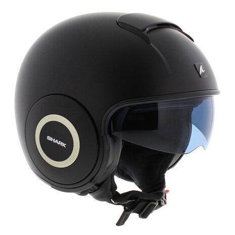 Shark Nano Blank Matt Black KMA - Size XS