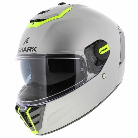 Shark Spartan RS Blank SP matt silver yellow