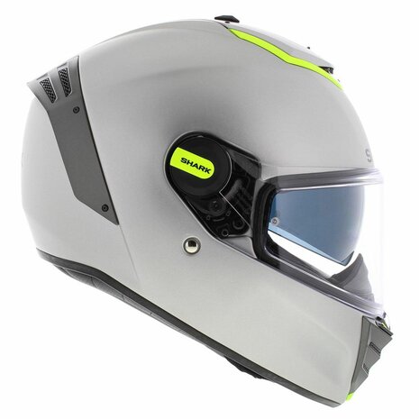 Shark Spartan RS Blank SP matt silver yellow - Size XXL