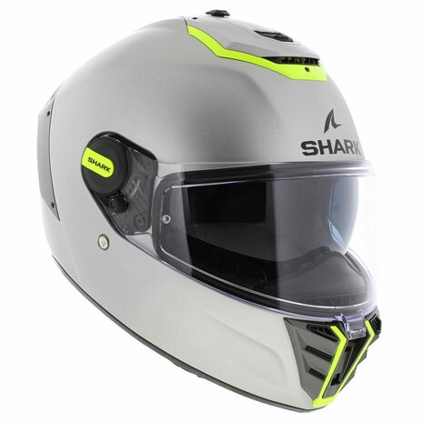 Shark Spartan RS Blank SP matt silver yellow - Size XXL