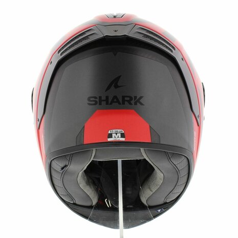 Shark Spartan RS carbon Shawn matt black red