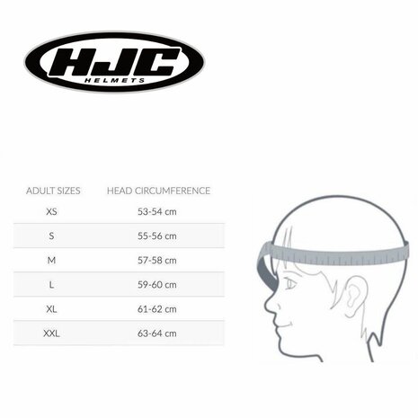 HJC CS15 Inno motorcycle helmet - Matt Black Grey - Size XS