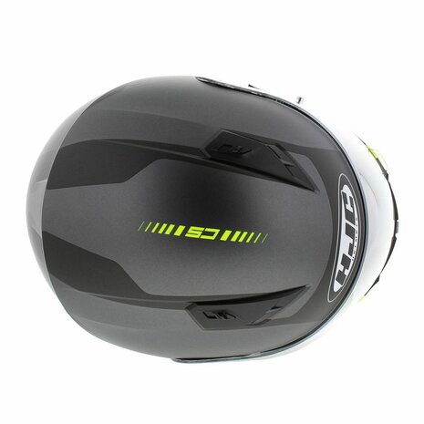 HJC CS15 Mylo motorcycle helmet - matt grey yellow
