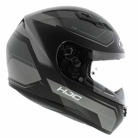 HJC CS15 Inno motorcycle helmet - Matt Black Grey - Size XS