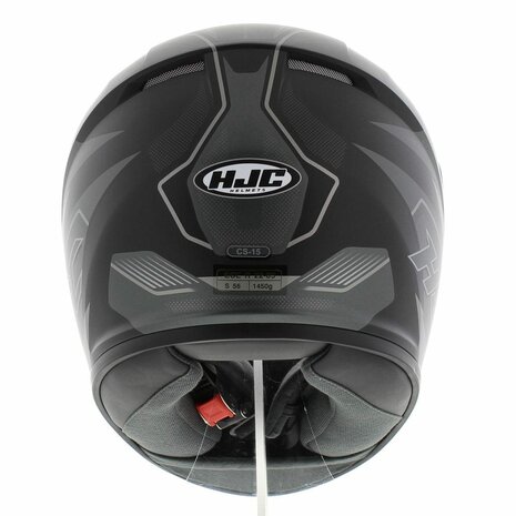 HJC CS15 Trion motorcycle helmet - Matt Black Grey - Size XS