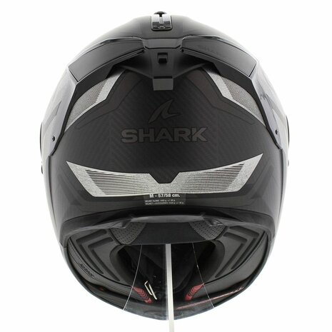 Shark Spartan GT Pro Carbon Ritmo matt black silver