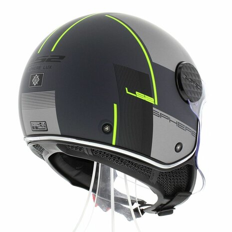 LS2 OF558 Sphere Lux Firm matt black titanium - Size XS - Motorcycle helmet