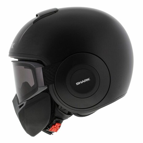 Shark Street Drak matt black anthracite - Special Edition free Neon Yellow  Mask