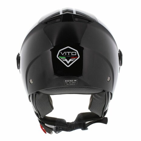 Vito Moda helmet bambino gloss black