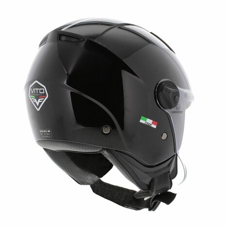 Vito Moda helmet bambino gloss black