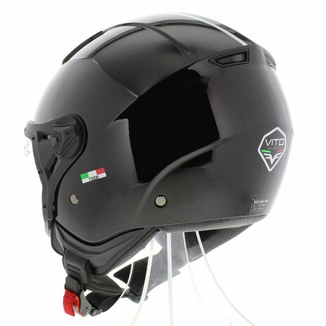 Vito Moda helmet gloss black