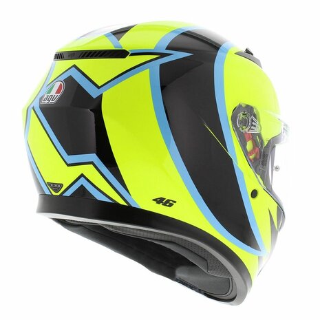 AGV K3 helmet Rossi Winter Test Phillip Island 2005 Helmetdiscounter