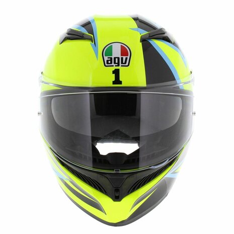 AGV K3 helmet Rossi Winter Test Phillip Island 2005 Helmetdiscounter