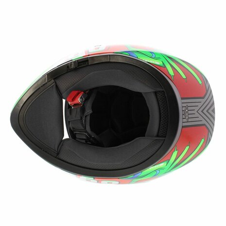 AGV K3 helmet Kameleon black red green Kamaleon