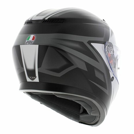 AGV K3 helmet Compound matt black grey Helmetdiscounter