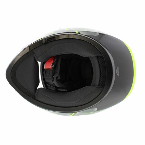 AGV K3 helmet Fortify grey black fluo yellow - Size XXL