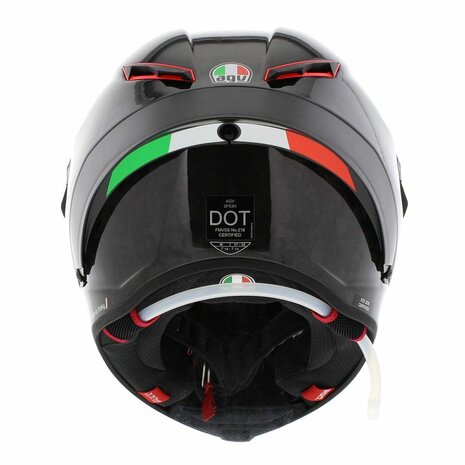 AGV Pista GP RR Italia - Forged Carbon Tricolore Italy (2206)