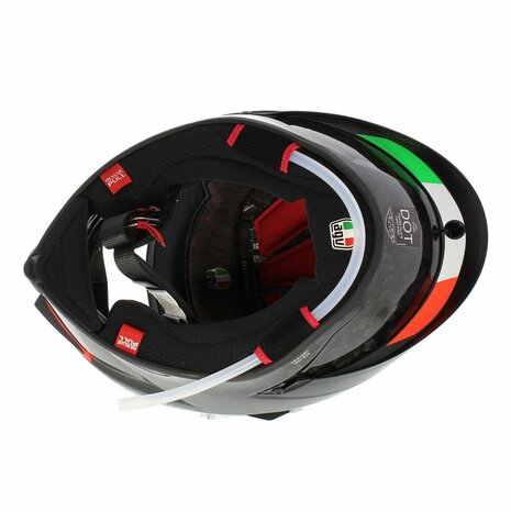 AGV Pista GP RR Italia - Forged Carbon Tricolore Italy (2206)