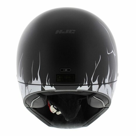 HJC I20 Streetfighter helm - Scraw black white - Size S
