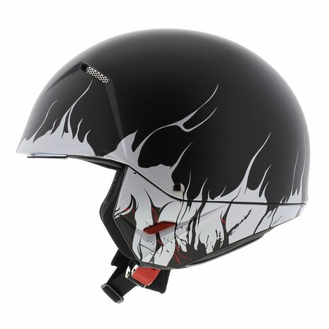 HJC I20 Streetfighter helm - Scraw black white