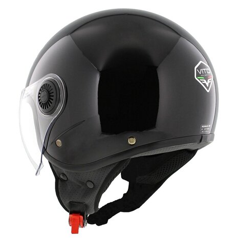 Vito Loreto helmet gloss black