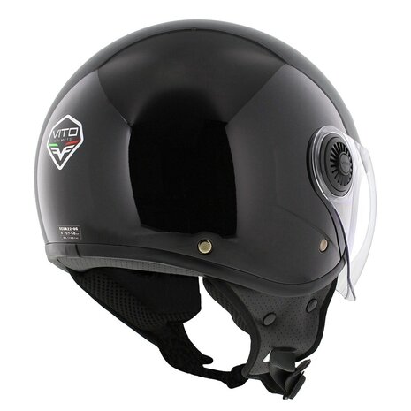 Vito Loreto helmet gloss black