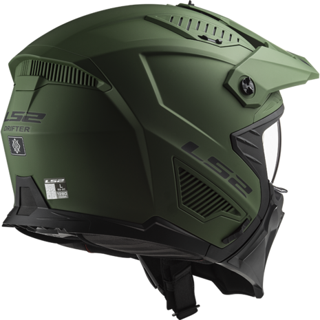 LS2 OF606 Drifter solid matt army green