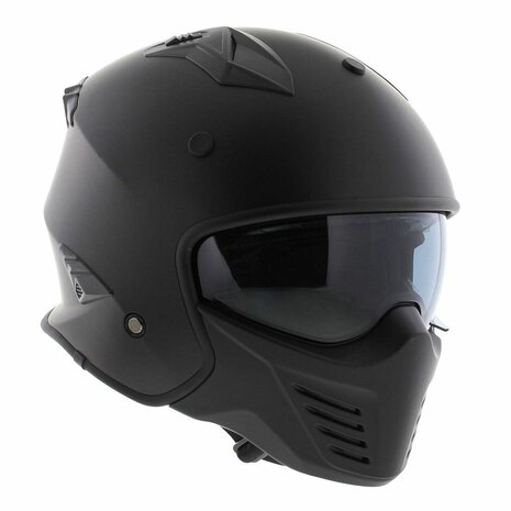 Vito Jet Bruzano helmet matt black