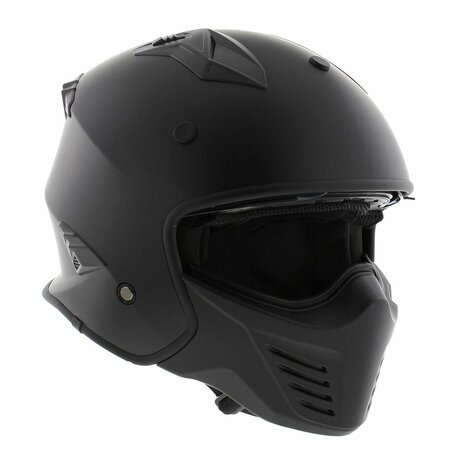 Vito Jet Bruzano helmet matt black