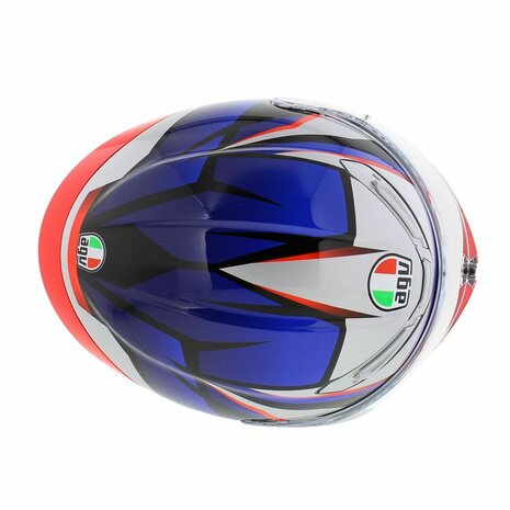 AGV K6 S Slashcut helmet Black Blue Red