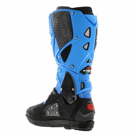 Sidi Crossfire 3 SRS MX Off road Boots Light Blue Black - Size 44