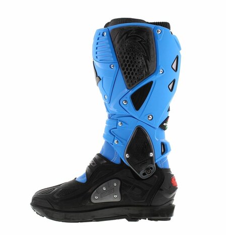 Sidi Crossfire 3 SRS MX Off road Boots Light Blue Black - Size 44