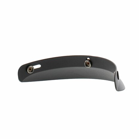 Helmet peak sun shield short matt black