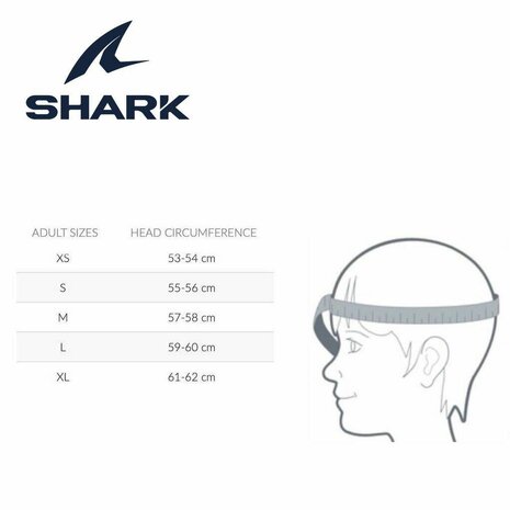 Shark D-Skwal 2 Daven helmet gloss black anthracite silver KAS - Size XS