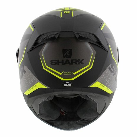 Shark D-Skwal 2 Daven helmet matt black anthracite yellow KAY