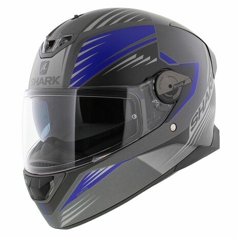 Shark Skwal 2 Helmet Hallder matt anthracite blue ABA