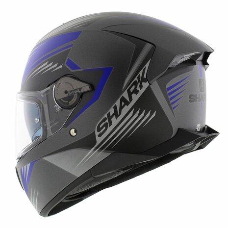 Shark Skwal 2 Helmet Hallder matt anthracite blue ABA